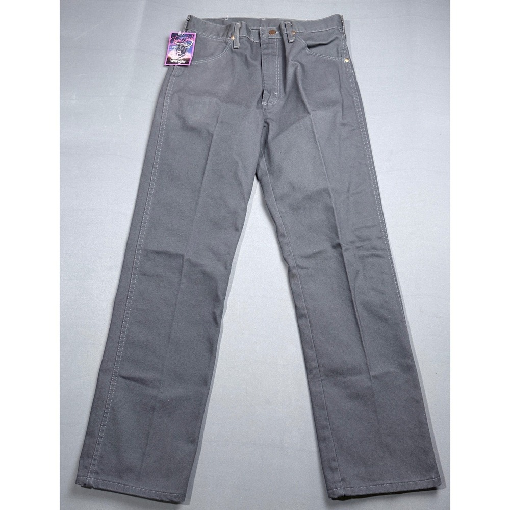 VTG 80s 90s Wrangler Pro Rodeo 31MWZ Gray Jeans Deadstock w/ Tags  33x32 Rare